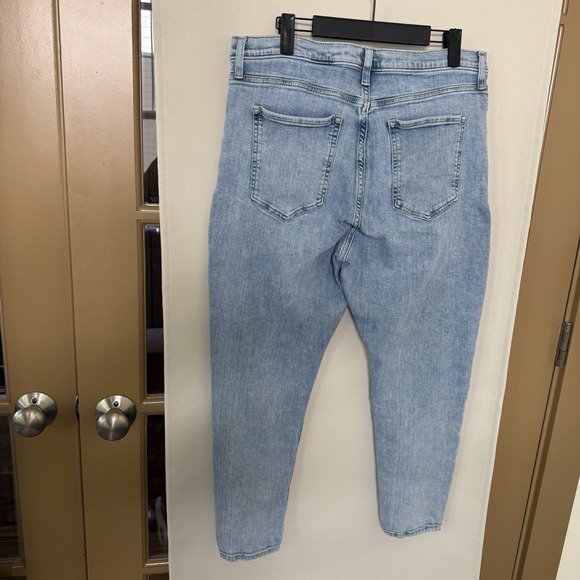 Banana Republic Womens 32S Short Petite Blue  High Rise Button Fly  Denim‎ Jeans - Picture 4 of 10